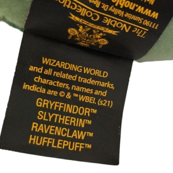 Slytherin Snake Stuffed Animal Harry Potter The Noble Collection Wizarding World - Picture 10 of 16